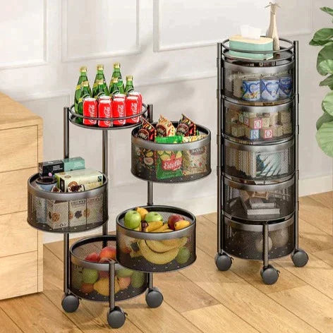 Étagère de cuisine à 4 niveaux